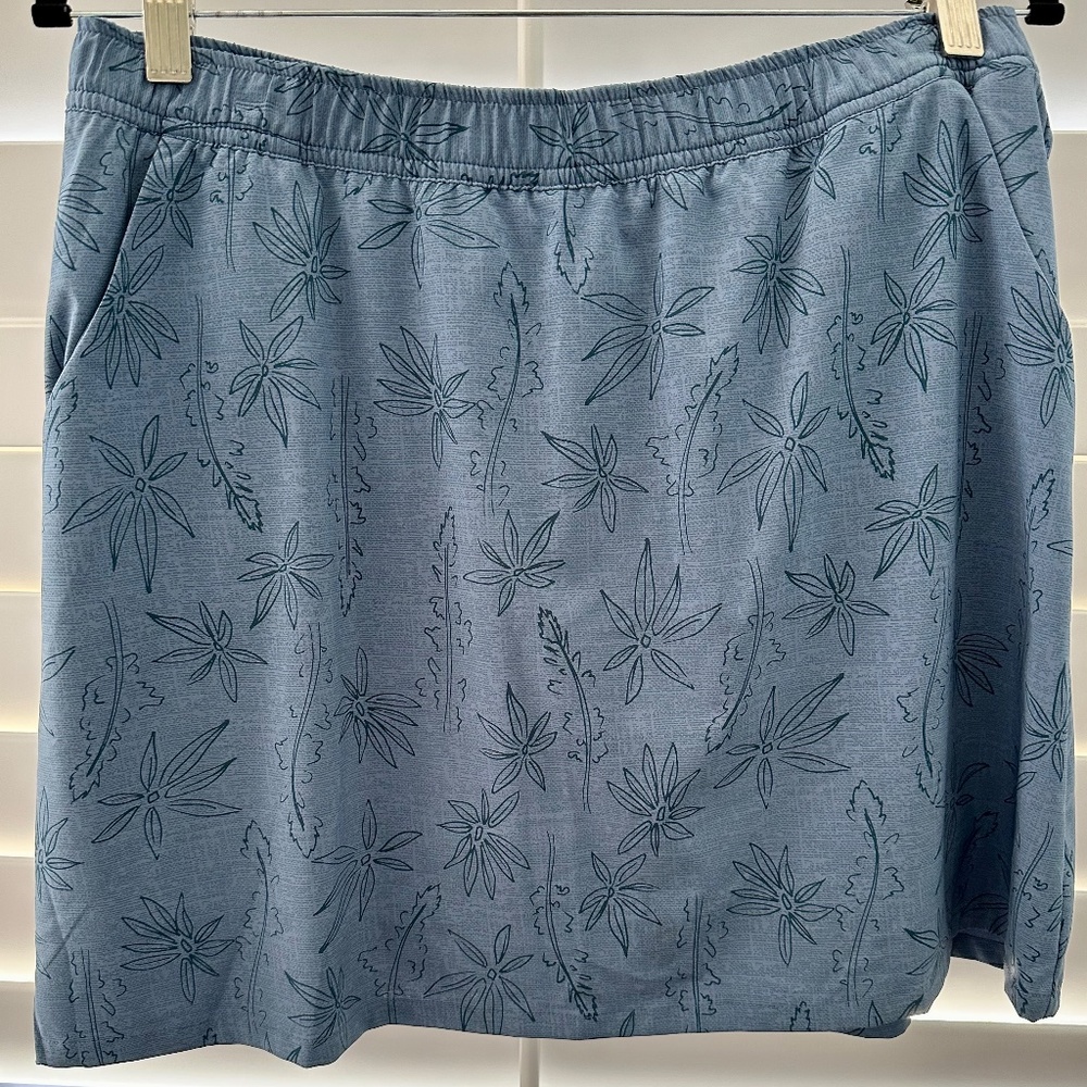 Toad & Co Title Nine Crusher Skort Skirt Sz Medium